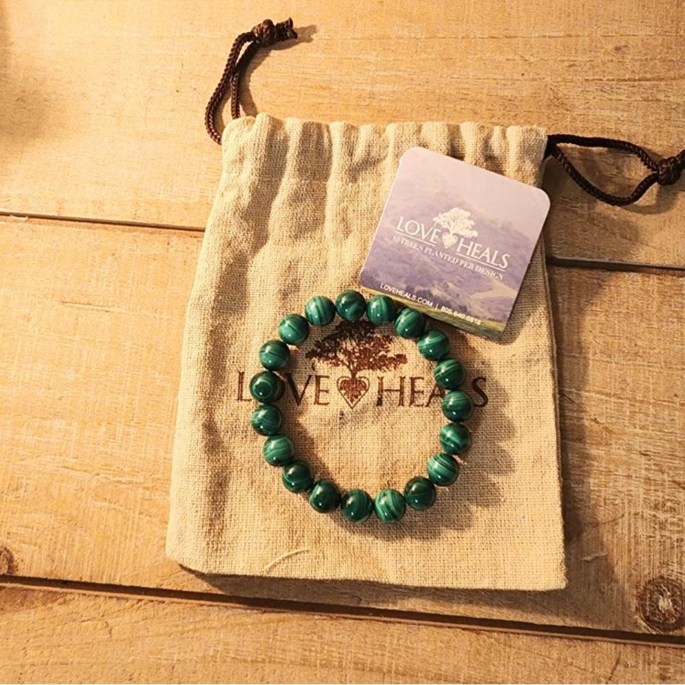 Love Heals Malachite Bracelet